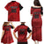 Custom Canada Soccer Family Matching Puletasi and Hawaiian Shirt Maple Leaf Together We Rise
