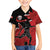 Custom Canada Soccer Family Matching Short Sleeve Bodycon Dress and Hawaiian Shirt Maple Leaf Together We Rise