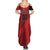 Custom Canada Soccer Family Matching Summer Maxi Dress and Hawaiian Shirt Maple Leaf Together We Rise