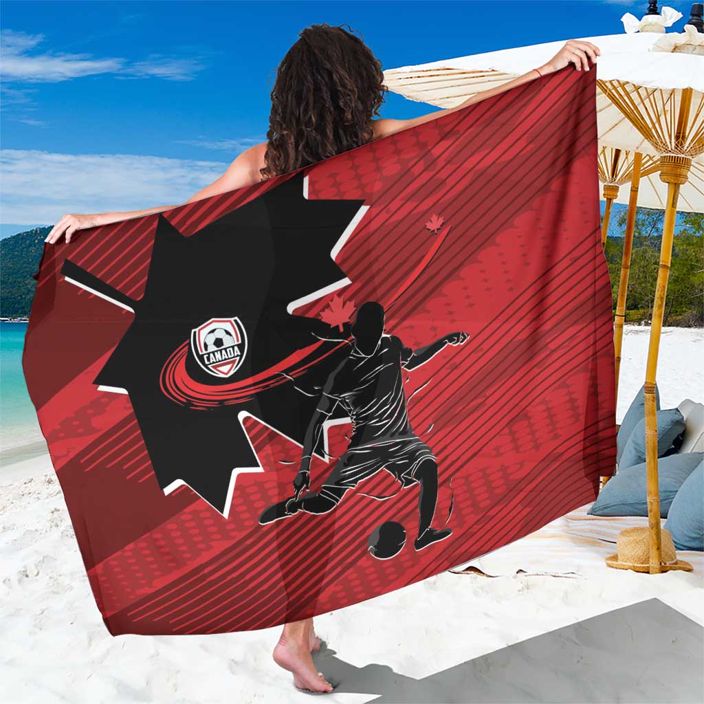 Canada Soccer Sarong Maple Leaf Together We Rise