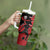 Custom Canada Soccer Tumbler With Handle Maple Leaf Together We Rise