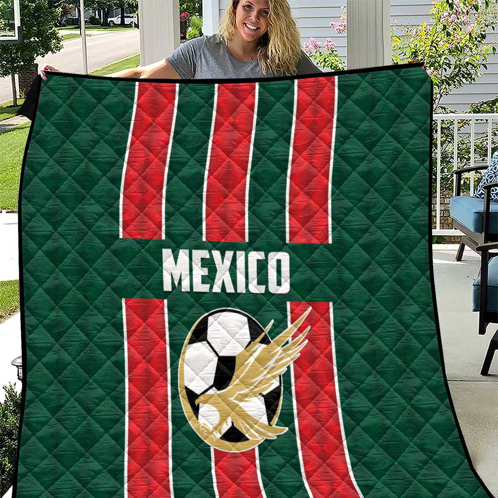 Mexico Football Quilt Siempre Con El Tri