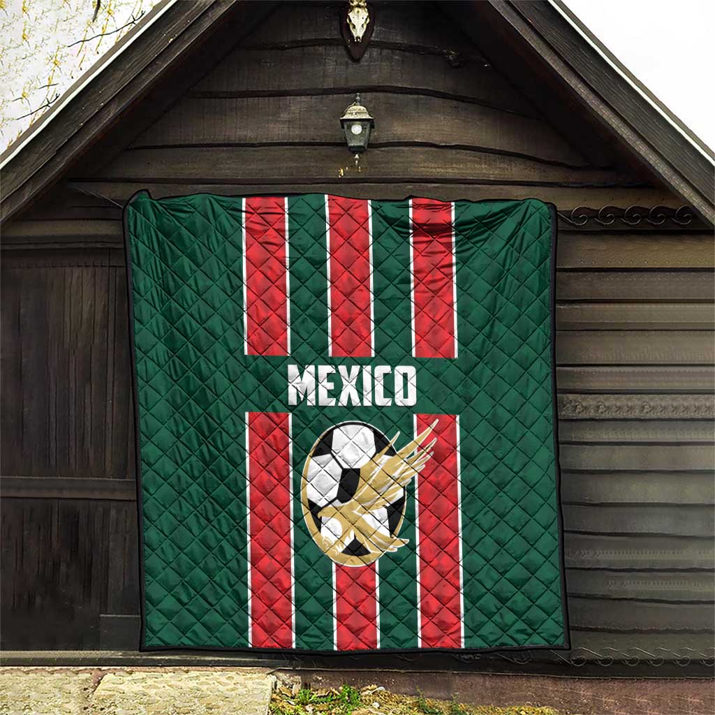 Mexico Football Quilt Siempre Con El Tri