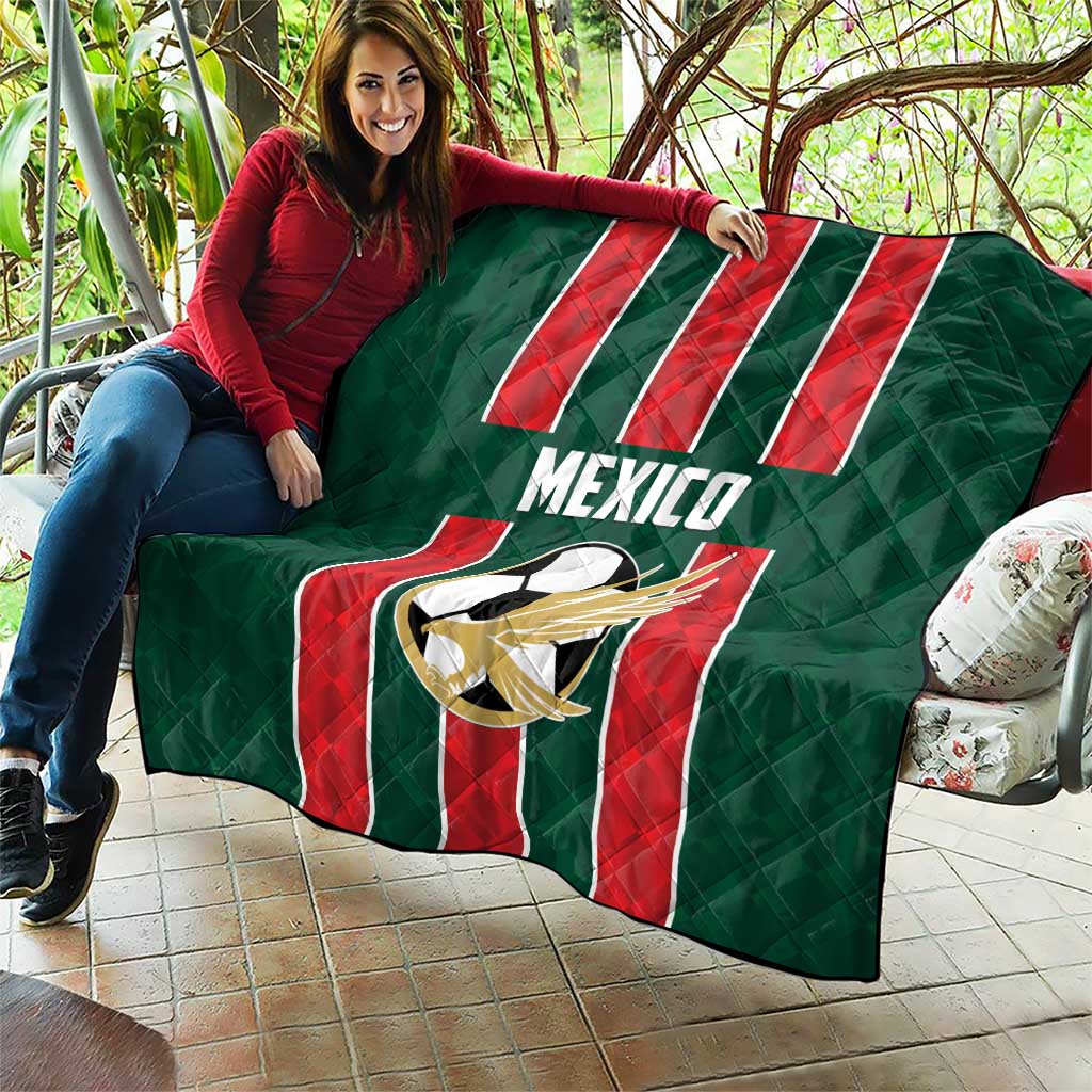 Mexico Football Quilt Siempre Con El Tri