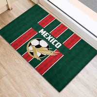 Mexico Football Rubber Doormat Siempre Con El Tri