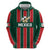 Custom Mexico Football Zip Hoodie Siempre Con El Tri