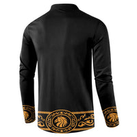 Mexican Mariachi Charro Suit Stylized Button Sweatshirt Cinco de Mayo Fiesta