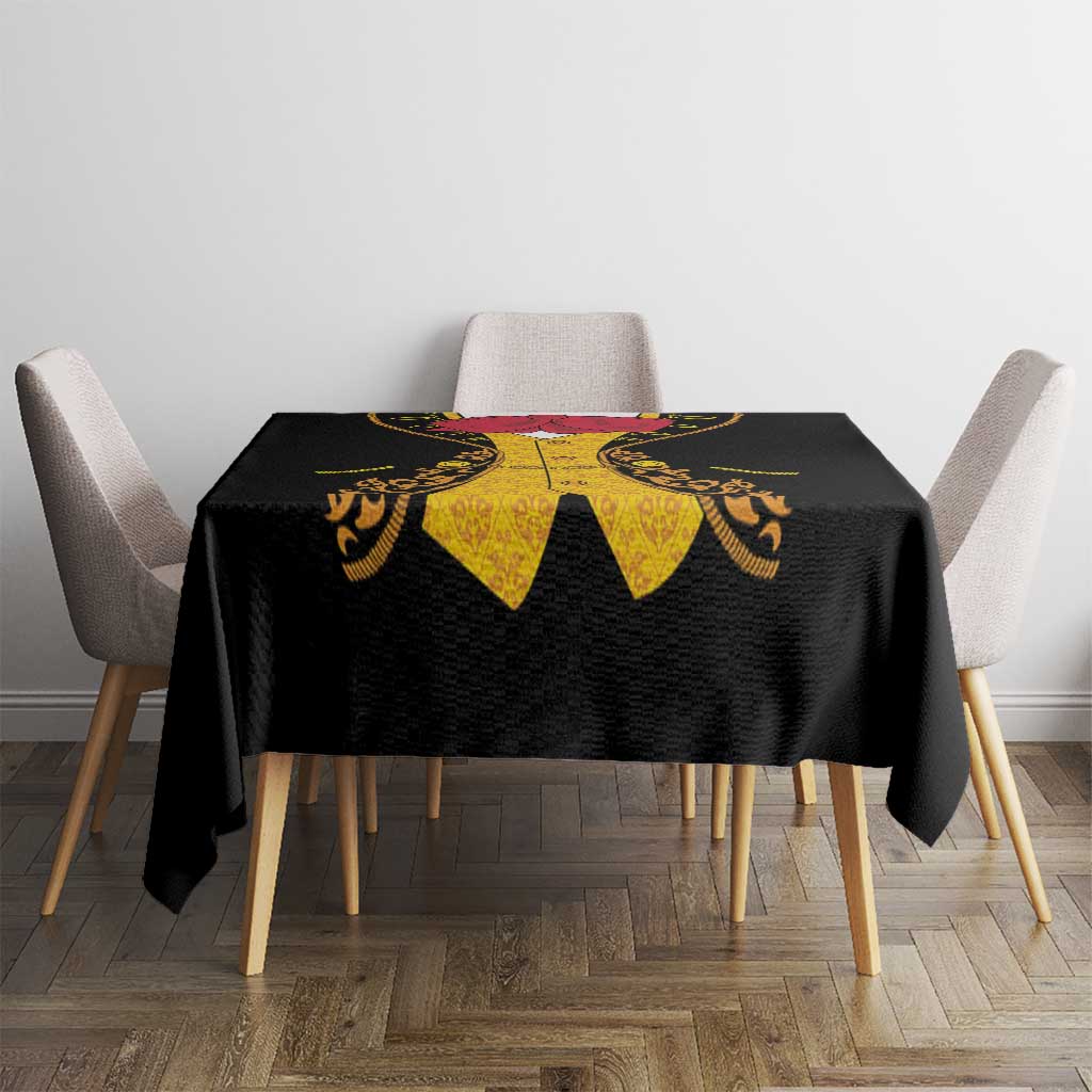 Mexican Mariachi Charro Suit Stylized Tablecloth Cinco de Mayo Fiesta