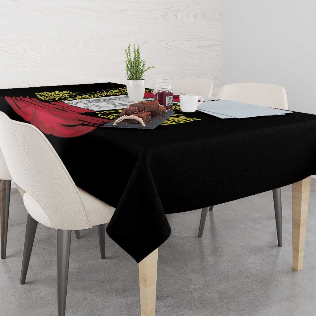 Mexican Charro Suit Stylized Tablecloth Cinco de Mayo Costume