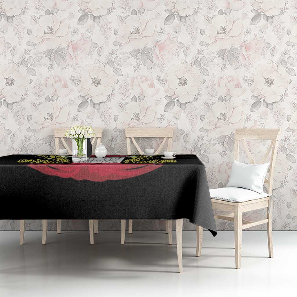 Mexican Charro Suit Stylized Tablecloth Cinco de Mayo Costume