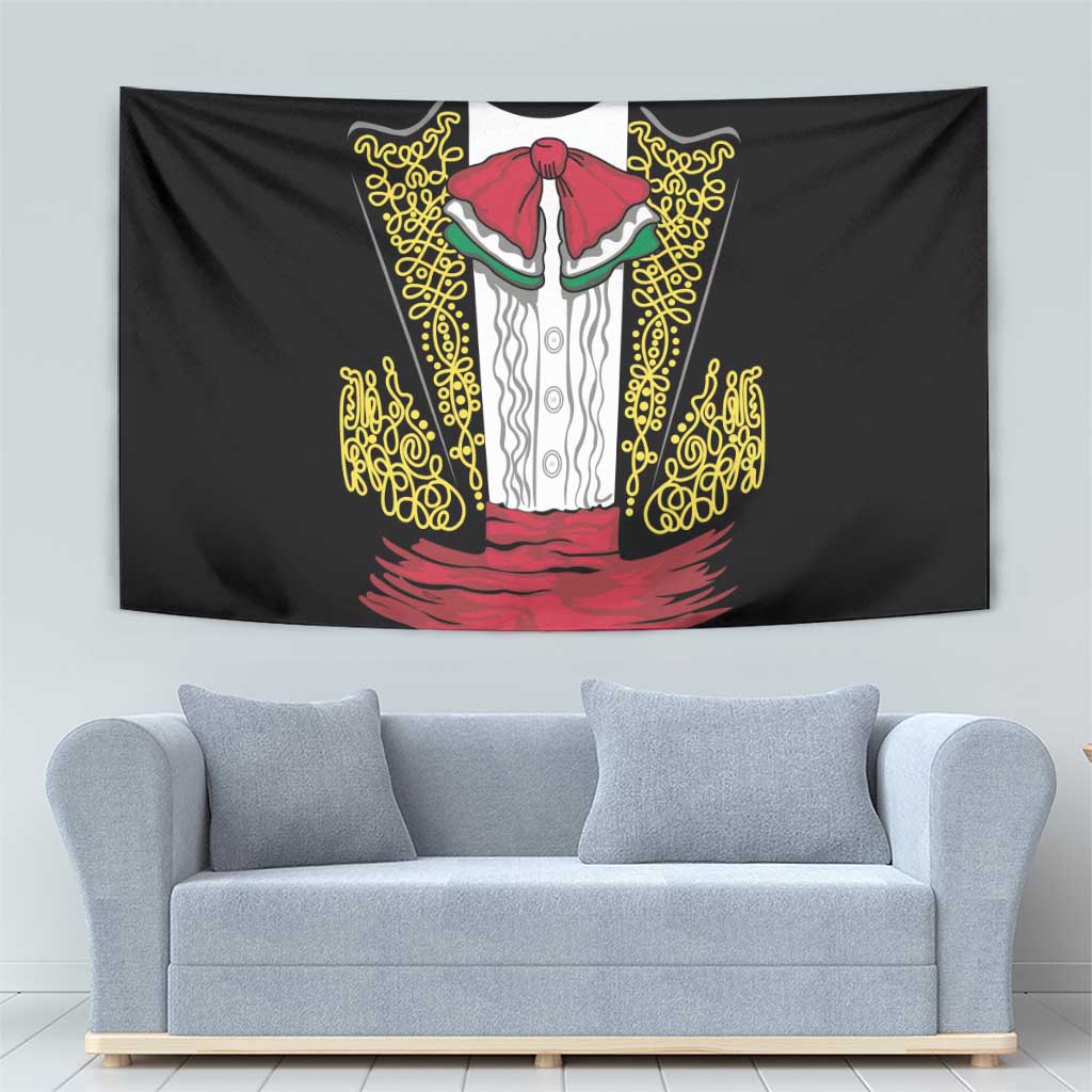 Mexican Charro Suit Stylized Tapestry Cinco de Mayo Costume