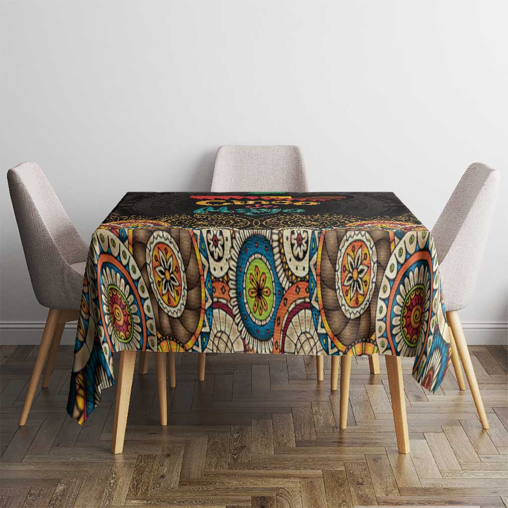 Mexico Cinco de Mayo Fiesta Tablecloth Traditional Sombrero Hat