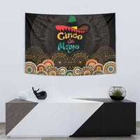 Mexico Cinco de Mayo Fiesta Tapestry Traditional Sombrero Hat