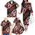 Canada National Indigenous Peoples Day 2024 Family Matching Off The Shoulder Long Sleeve Dress and Hawaiian Shirt Haida Pattern - Wonder Print Shop