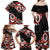 Canada National Indigenous Peoples Day 2024 Family Matching Off Shoulder Maxi Dress and Hawaiian Shirt Haida Pattern - Wonder Print Shop