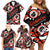 Canada National Indigenous Peoples Day 2024 Family Matching Off Shoulder Short Dress and Hawaiian Shirt Haida Pattern - Wonder Print Shop