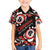 Canada National Indigenous Peoples Day 2024 Family Matching Off Shoulder Short Dress and Hawaiian Shirt Haida Pattern - Wonder Print Shop