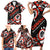 Canada National Indigenous Peoples Day 2024 Family Matching Short Sleeve Bodycon Dress and Hawaiian Shirt Haida Pattern - Wonder Print Shop