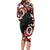 Canada National Indigenous Peoples Day 2024 Long Sleeve Bodycon Dress Haida Pattern - Wonder Print Shop