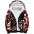 Canada National Indigenous Peoples Day 2024 Sherpa Hoodie Haida Pattern