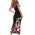 Canada National Indigenous Peoples Day 2024 Short Sleeve Bodycon Dress Haida Pattern