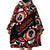 Canada National Indigenous Peoples Day 2024 Wearable Blanket Hoodie Haida Pattern