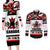 Canada Hockey 2024 Couples Matching Long Sleeve Bodycon Dress and Long Sleeve Button Shirt Haida Maple Leaf - Wonder Print Shop