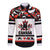 Canada Hockey 2024 Long Sleeve Button Shirt Haida Maple Leaf - Wonder Print Shop