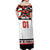 Canada Hockey 2024 Off Shoulder Maxi Dress Haida Maple Leaf - Wonder Print Shop