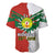 26 June Madagascar Independence Day Baseball Jersey Baobab Mix African Pattern - Wonder Print Shop