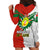 26 June Madagascar Independence Day Hoodie Dress Baobab Mix African Pattern - Wonder Print Shop