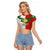 26 June Madagascar Independence Day Raglan Cropped T Shirt Baobab Mix African Pattern - Wonder Print Shop