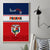 Panama Independence Day Canvas Wall Art Coat Of Arms Pollera Pattern - Wonder Print Shop