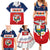 Panama Independence Day Family Matching Summer Maxi Dress and Hawaiian Shirt Coat Of Arms Pollera Pattern - Wonder Print Shop