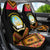 Angola Independence Day Car Seat Cover Coat Of Arms Samakaka Pattern - Wonder Print Shop