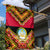 Angola Independence Day Garden Flag Coat Of Arms Samakaka Pattern - Wonder Print Shop