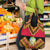 Angola Independence Day Grocery Bag Coat Of Arms Samakaka Pattern