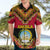 Angola Independence Day Hawaiian Shirt Coat Of Arms Samakaka Pattern - Wonder Print Shop