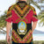 Angola Independence Day Hawaiian Shirt Coat Of Arms Samakaka Pattern - Wonder Print Shop