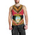 Angola Independence Day Men Tank Top Coat Of Arms Samakaka Pattern - Wonder Print Shop