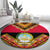 angola-independence-day-round-carpet-coat-of-arms-samakaka-pattern