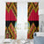 Angola Independence Day Window Curtain Coat Of Arms Samakaka Pattern - Wonder Print Shop