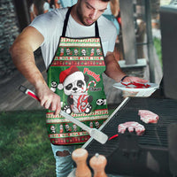 Cute Panda Claus Christmas Apron Panda Santa Claus - Wonder Print Shop