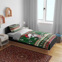Cute Panda Claus Christmas Bedding Set Panda Santa Claus - Wonder Print Shop