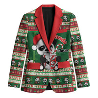 Cute Panda Claus Christmas Blazer Panda Santa Claus - Wonder Print Shop