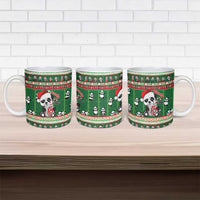 Cute Panda Claus Christmas Ceramic Mug Panda Santa Claus - Wonder Print Shop