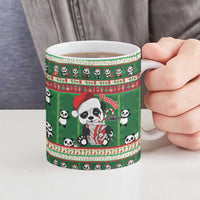 Cute Panda Claus Christmas Ceramic Mug Panda Santa Claus - Wonder Print Shop