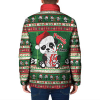 Cute Panda Claus Christmas Padded Jacket Panda Santa Claus - Wonder Print Shop