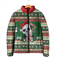 Cute Panda Claus Christmas Padded Jacket Panda Santa Claus - Wonder Print Shop
