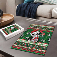 Cute Panda Claus Christmas Puzzle Panda Santa Claus - Wonder Print Shop